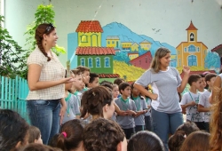 Premiação do Festival de Esportes