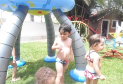Banho de Mangueira Maternal